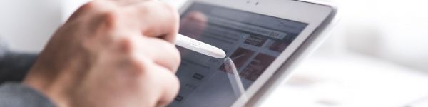 Digitale handtekeningen via website op tablets