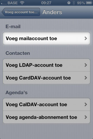 email instellen iphone mailaccount toevoegen